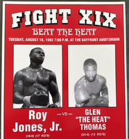 JONES, JR., ROY-GLENN THOMAS ON SITE POSTER (1992)
