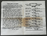 JONES, DOUG-VON CLAY OFFICIAL PROGRAM (1960)