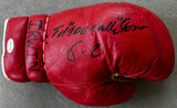 JONES, ED "TOO TALL" SIGNED BOXING GLOVE (JSA)
