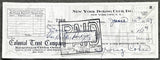 JONES, DOUG SIGNED PAYROLL CHECK (1959)