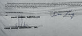 ALI, MUHAMMAD-JOE FRAZIER III SIGNED TELEVISION LICENSE CONTRACT (1975-SIGNED BY DON KING & CHRIS DUNDEE)
