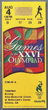 KLITSCHKO, WLADIMIR-PAEA WOLFGRAMM OLYMPIC STUBLESS TICKET (1996-FINALS)