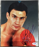 KLITSCHKO, VITALI SIGNED PHOTO (PSA/DNA)