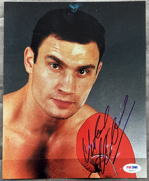 KLITSCHKO, VITALI SIGNED PHOTO (PSA/DNA)