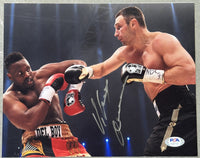 KLITSCHKO, VITALI SIGNED PHOTO (PSA/DNA)