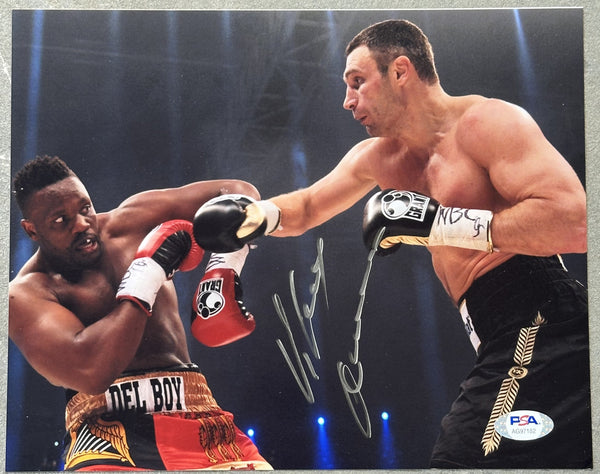 KLITSCHKO, VITALI SIGNED PHOTO (PSA/DNA)