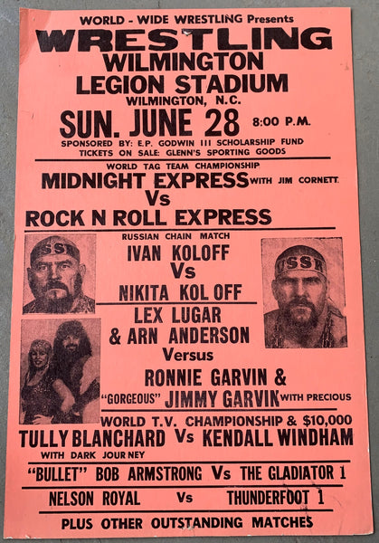 KOLOF, IVAN-NIKITA KOLOFF ON SITE POSTER (1987)