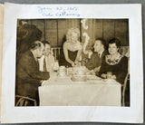 LAMOTTA, JAKE & VIKKI ORIGINAL TYPE 1 RESTAURANT PHOTO (1951-WITH CAB CALLOWAY)