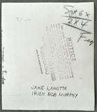 LAMOTTA, JAKE-BOB MURPHY ORIGINAL TYPE 1 PHOTO (1952)