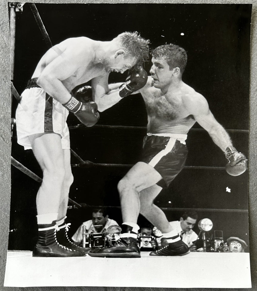 LAMOTTA, JAKE-BOB MURPHY ORIGINAL TYPE 1 PHOTO (1952) – JO Sports Inc.