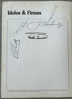 LACIAR, SANTOS-LUIS IBARRA SIGNED OFFICIAL PROGRAM (1981)