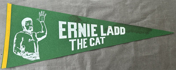 LADD, ERNIE "THE CAT" WRESTLING PENNANT