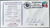 LECTOURE, TITO SIGNED BOXING HALL OF FAME FIRST DAY ENVELOPE (2000)