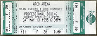 LEWIS, LENNOX-LIONEL BUTLER ON SITE FULL TICKET (1995)