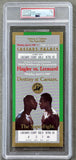 HAGLER, MARVIN-SUGAR RAY LEONARD FULL TICKET (1987-PSA/DNA NM 7)