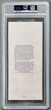 HAGLER, MARVIN-SUGAR RAY LEONARD FULL TICKET (1987-PSA/DNA NM 7)