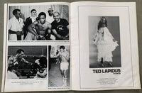 LEONARD, SUGAR RAY-PETE RANZANY OFFICIAL PROGRAM (1979)