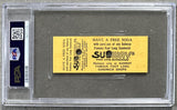 LEONARD, SUGAR RAY-FRANK SANTORE, JR. ON SITE FULL TICKET (1977-LEONARD'S 4TH PRO FIGHT-PSA/DNA NM 7)