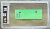 LEONARD, SUGAR RAY-RANDY SHIELDS FULL TICKET (1978-PSA/DNA EX-MT 6)