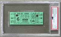 LEONARD, SUGAR RAY-RANDY SHIELDS FULL TICKET (1978-PSA/DNA EX-MT 6)