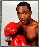 LEONARD, SUGAR RAY SIGNED PHOTO (JSA)