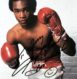 LEONARD, SUGAR RAY SIGNED PHOTO