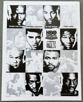 LEWIS, LENNOX-LIONEL BUTLER SIGNED OFFICIAL PROGRAM (1995-SIGNED BY LEWIS)
