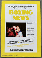 LEWIS, LENNOX-JORGE DASCOLA OFFICIAL PROGRAM (1990)