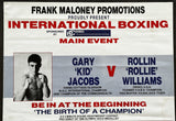 LEWIS, LENNOX-AL MALCOLM ON SITE POSTER (1989)