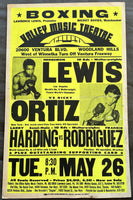 LEWIS, HEDGEMON-RICKY ORTIZ ON SITE POSTER (1970)