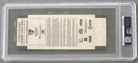 LEWIS, LENNOX-MIKE TYSON ON SITE FULL TICKET (2002-PSA/DNA EX-MT 6)