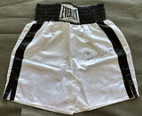 LEWIS, LENNOX SIGNED BOXING TRUNKS (SCHWARTZ SPORTS AUTHENTICATED)