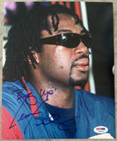 LEWIS, LENNOX SIGNED PHOTO (PSA/DNA)