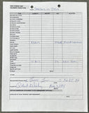 LEWIS, PANAMA SIGNED EQUIPMENT ORDER FORM (1994)