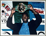 LEWIS, LENNOX SIGNED PHOTO (JSA)