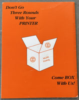 LEWIS, LENNOX NATIONAL JUNIOR & SENIOR BOX-OFF CHAMPIONSHIPS OFFICIAL PROGRAM (1987)