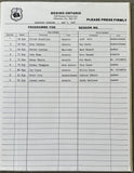 LEWIS, LENNOX NATIONAL JUNIOR & SENIOR BOX-OFF CHAMPIONSHIPS OFFICIAL PROGRAM (1987)