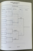 LEWIS, LENNOX AMATEUR COMMONWEALTH GAMES OFFICIAL PROGRAM (1986-SEM FINALS)
