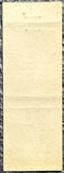 LEWIS, ED "STRANGLER" THE VIRGINIAN RESTAURANT MATCHBOOK