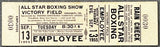 LISTON, SONNY-JOHNNY GRAY ON SITE FULL TICKET (1955)