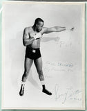 LISTON, SONNY SIGNED PHOTO (JSA-SIGNED AS WORLD HEAVYWEIGHT CHAMPION)