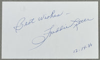 LITTLE, FREDDIE SIGNED INDEX CARD