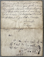 LOUGHRAN, TOMMY HAND WRITTEN LETTER (1935)