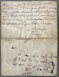 LOUGHRAN, TOMMY HAND WRITTEN LETTER (1935)