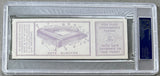 LOUIS, JOE-JAMES BRADDOCK ON SITE FULL TICKET (1937-LOUIS WINS TITLE-PSA/DNA NM-MT 8-HIGHEST IN POPULATION)