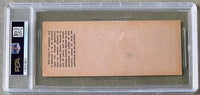 LOUIS, JOE-JOHN HENRY LEWIS ON SITE FULL TICKET (1939-PSA/DNA VG-EX 4)