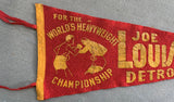 LOUIS, JOE-BOB PASTOR II SOUVENIR PENNANT (1939)