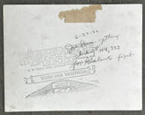 LOUIS, JOE ORIGINAL TYPE 1 PHOTO (1939-RECEIVING CHECK FOR GALENTO FIGHT)