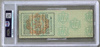 LOUIS, JOE-MAX SCHMELING II ON SITE FULL TICKET (1938-PSA/DNA-VG-EX 4)
