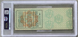 LOUIS, JOE-MAX SCHMELING II ON SITE FULL TICKET (1938-PSA/DNA-VG-EX 4)